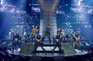 Cirque du Soleil's <em>Michael Jackson: The Immortal World Tour</em>. The world premiere of <em>Immortal</em> was in Montreal, the location of Cirque headquarters, on Oct. 2, 2011.